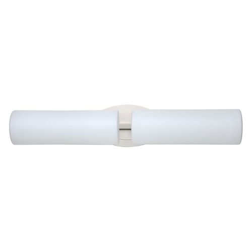 Besa Lighting Besa Lighting Baaz Satin Nickel Bathroom Light 2WM-770107-SN