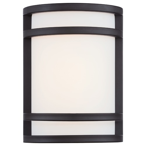 Bay View Oil Rubbed Bronze LED Outdoor Wall Light by Minka Lavery
