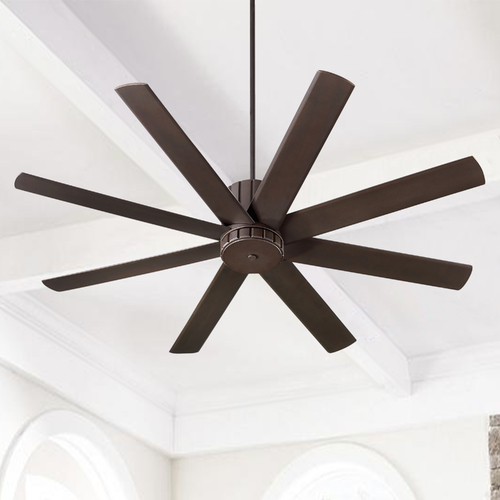 60-Inch Proxima Oiled Bronze with Oiled Bronze Blades by Quorum Lighting