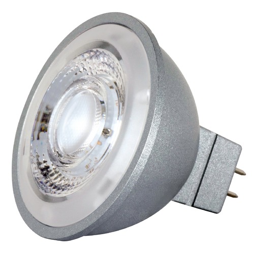 Satco Lighting Satco 8W LED MR16 2700K 490 Lumens 40 deg. Beam GU5.3 Base 12 Volt AC/DC Dimmable S8640