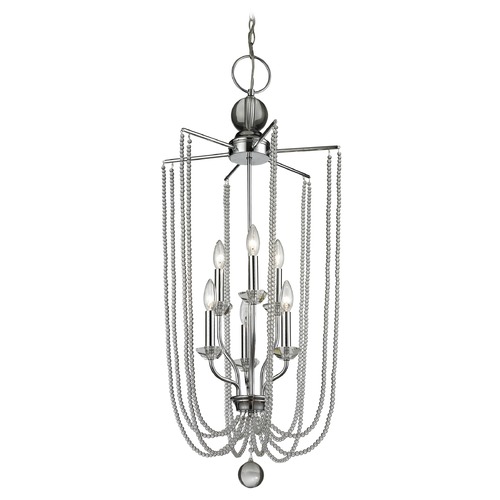 Serenade Chrome Pendant by Z-Lite