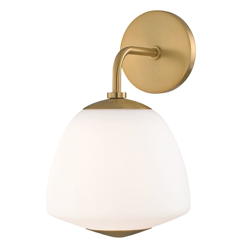 Mitzi by Hudson Valley Jane Aged Brass Sconce by Mitzi by Hudson Valley H288101-AGB