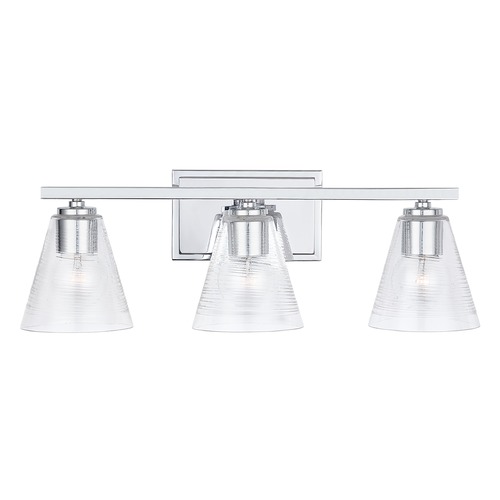 Capital Lighting Layla 24-Inch Vanity Light in Chrome by Capital Lighting 138333CH-493