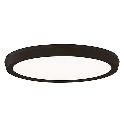 Modern Forms by WAC Lighting Argo Black LED Flush Mount by Modern Forms FM-4211-27-BK