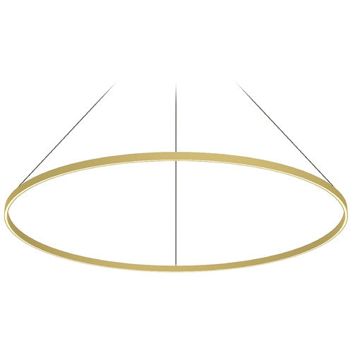 Kuzco Lighting Cerchio Brushed Gold LED Pendant by Kuzco Lighting PD87760-BG