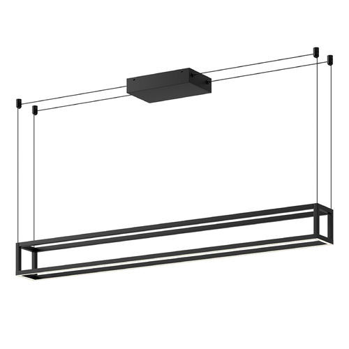 Kuzco Lighting Plaza Black LED Island Light