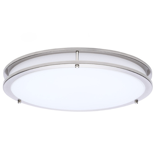 Nuvo Lighting Glamour Brushed Nickel LED Flushmount Light