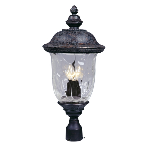 Maxim Lighting Carriage House VX Oriental Bronze Post Light by Maxim Lighting 40420WGOB