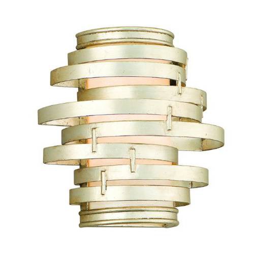 Corbett Lighting Modern Sconce in Modern Silver by Corbett Lighting 128-13-WSL