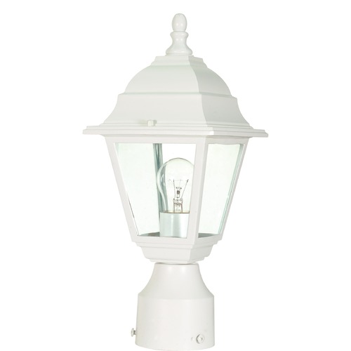 Nuvo Lighting Briton White Post Light by Nuvo Lighting 60/546