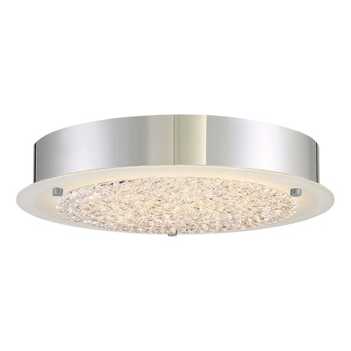 Quoizel Lighting Blaze Polished Chrome LED Flush by Quoizel Lighting PCBZ1612C