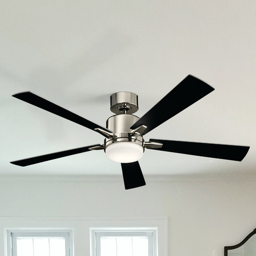 Lucian 52-Inch LED Fan in Polished Nickel by Kichler Lighting