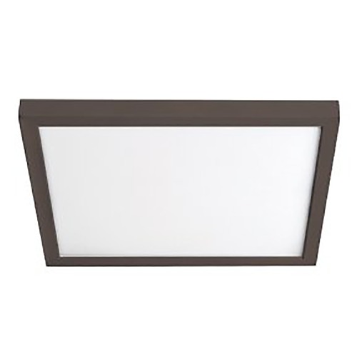 Square Bronze LED Flush Mount by WAC Lighting