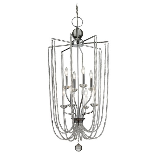 Z-Lite Serenade Chrome Pendant by Z-Lite 429-8C-CH