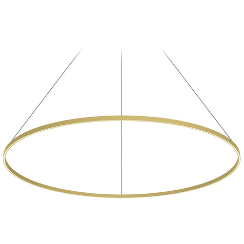 Kuzco Lighting Cerchio Brushed Gold LED Pendant by Kuzco Lighting PD87172-BG