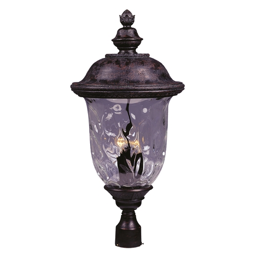 Carriage House VX Oriental Bronze Post Light by Maxim Lighting