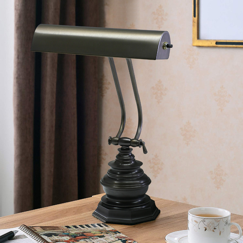 Piano Lamp in Mahogany Bronze by House of Troy Lighting