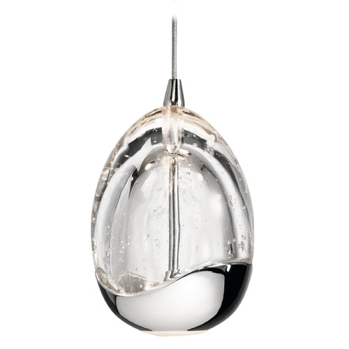 Elan Lighting Lavinia 3.50-Inch Chrome LED Mini Pendant by Elan Lighting 83378