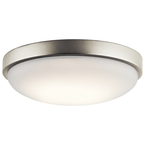 Ceiling Space 11.50-Inch Brushed Nickel LED Flush Mount by Kichler Lighting