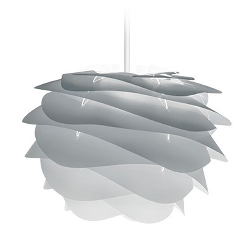 UMAGE UMAGE White Plug-In Swag Pendant Light with Abstract Shade 2079_4009