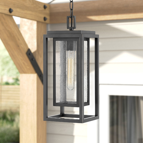 Republic Oil Rubbed Bronze Outdoor Hanging Light by Hinkley Lighting