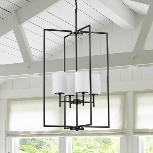 Replay 18-Inch Pendant in Black by Progress Lighting