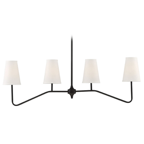40-Inch Linear Chandelier in Oil Rubbed Bronze by Meridian