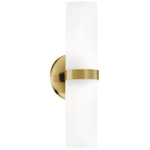 Milano Brushed Gold LED Sconce by Kuzco Lighting