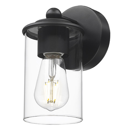 Z-Lite Thayer Matte Black Sconce