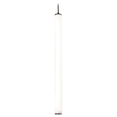 Afx Lighting Caden Black LED Mini-Pendant Light with Cylindrical Shade