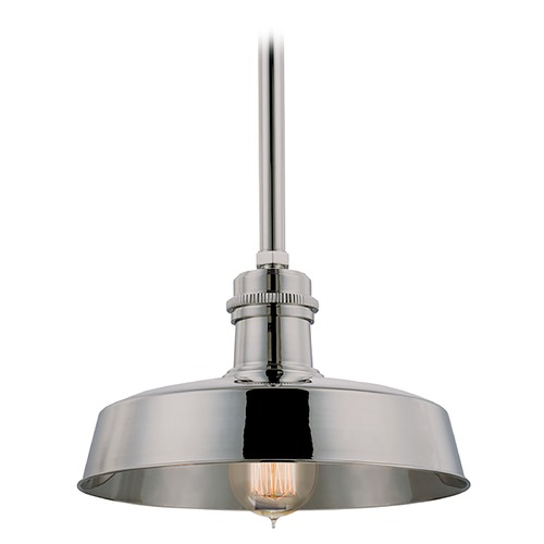 Hudson Valley Lighting Hudson Falls Pendant in Polished Nickel by Hudson Valley Lighting 8610-PN