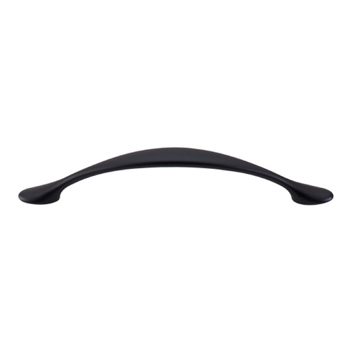 Top Knobs Hardware Modern Cabinet Pull in Flat Black Finish M525