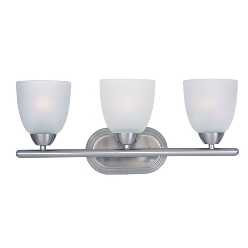 Axis Satin Nickel Bathroom Light by Maxim Lighting