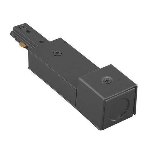 J-Track Live End BX Connector in Black by WAC Lighting
