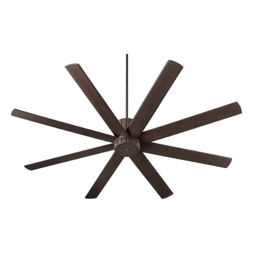 Proxima Oiled Bronze Ceiling Fan Without Light by Quorum Lighting