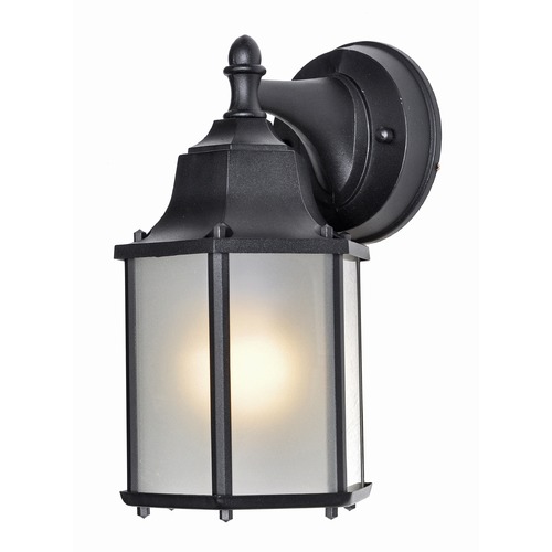 Builder Cast LED E26 Black LED Outdoor Wall Light by Maxim Lighting