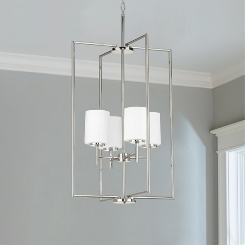 Progress Lighting Replay Polished Nickel Pendant by Progress Lighting P500206-104