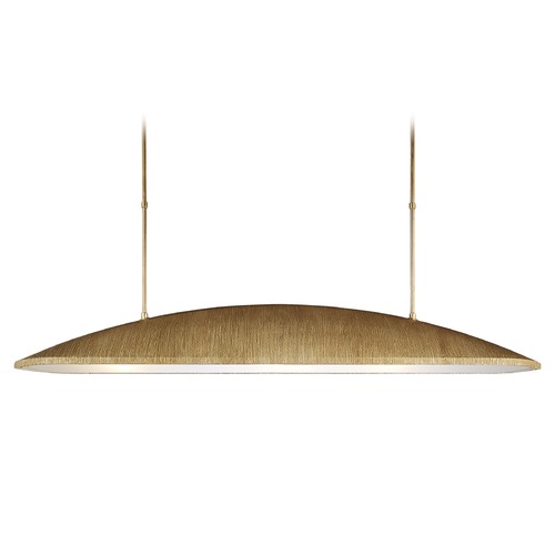 Visual Comfort Signature Collection Kelly Wearstler Utopia Linear Pendant in Gild by Visual Comfort Signature KW5550GFA