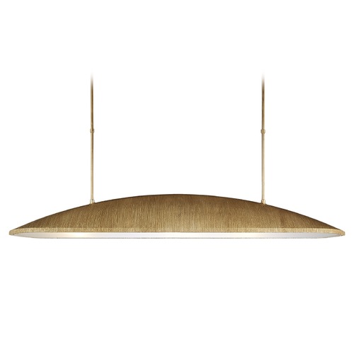 Kelly Wearstler Utopia Linear Pendant in Gild by Visual Comfort Signature