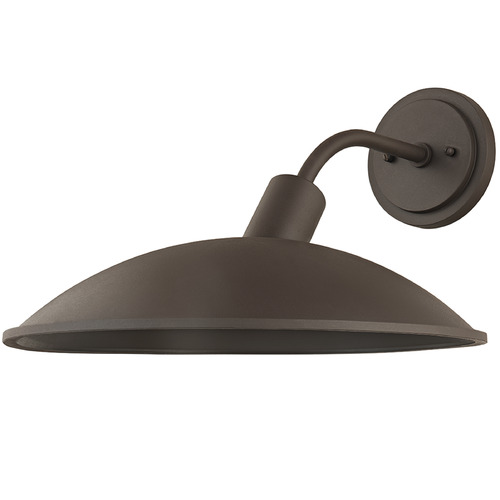 Troy Lighting Otis Textured Bronze LED Outdoor Wall Light