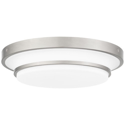 Quoizel Lighting Cromwell Brushed Nickel LED Flushmount Light