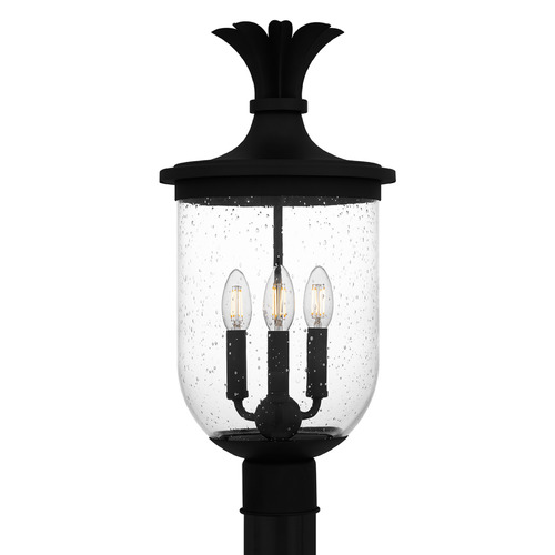 Quoizel Lighting Havana Earth Black Post Light