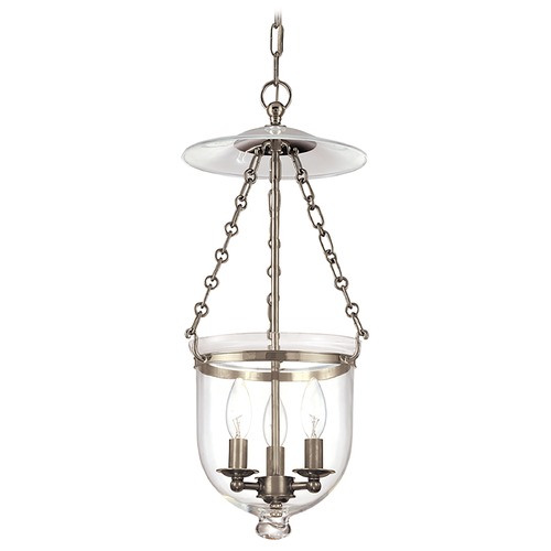 Hudson Valley Lighting Hampton Pendant in Historic Nickel by Hudson Valley Lighting 252-HN-C1