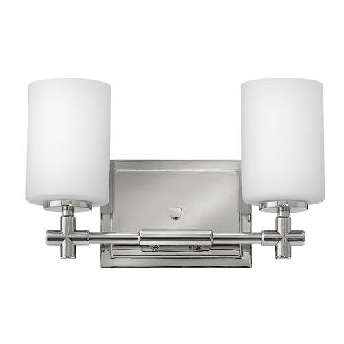 Hinkley Laurel 2-Light Polished Nickel Bath Light by Hinkley Lighting 57552PN