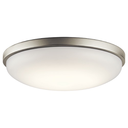 Ceiling Space 17.75-Inch Brushed Nickel LED Flush Mount by Kichler Lighting