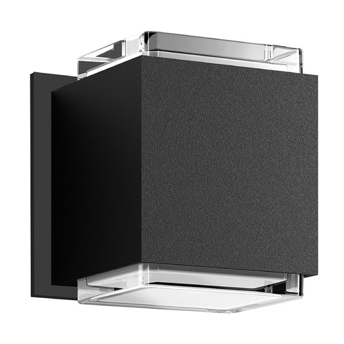 Kuzco Lighting Sunset 11W LED Outdoor Wall Light in Black EW35404-BK