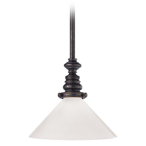 E.F. Chapman Boston Pendant in Bronze by Visual Comfort Signature
