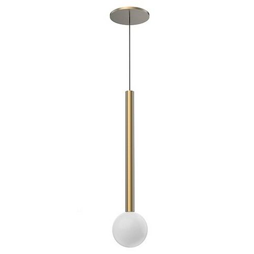 Elixir Brushed Gold LED Pendant by Kuzco Lighting