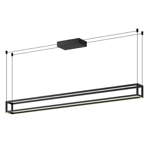 Kuzco Lighting Plaza Black LED Island Light