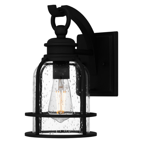 Quoizel Lighting Bowles Earth Black Outdoor Wall Light